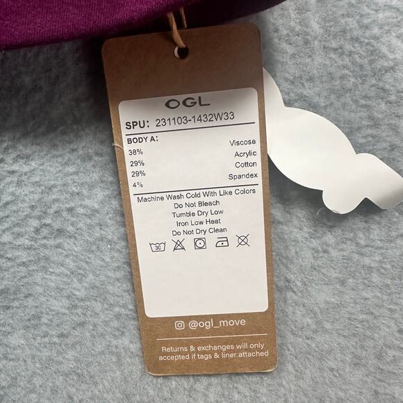 OGL MaxWarm Tummy-Control Flared Maxi Skirt Ruby Red Medium High/Low Hem - Picture 4 of 4